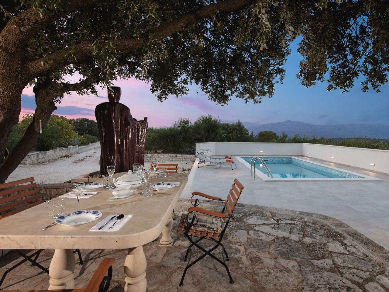 Villa Dubrava Tranquil Retreat Nestled In An Olive Grove For Serene Escapes Pucisca Buitenkant foto